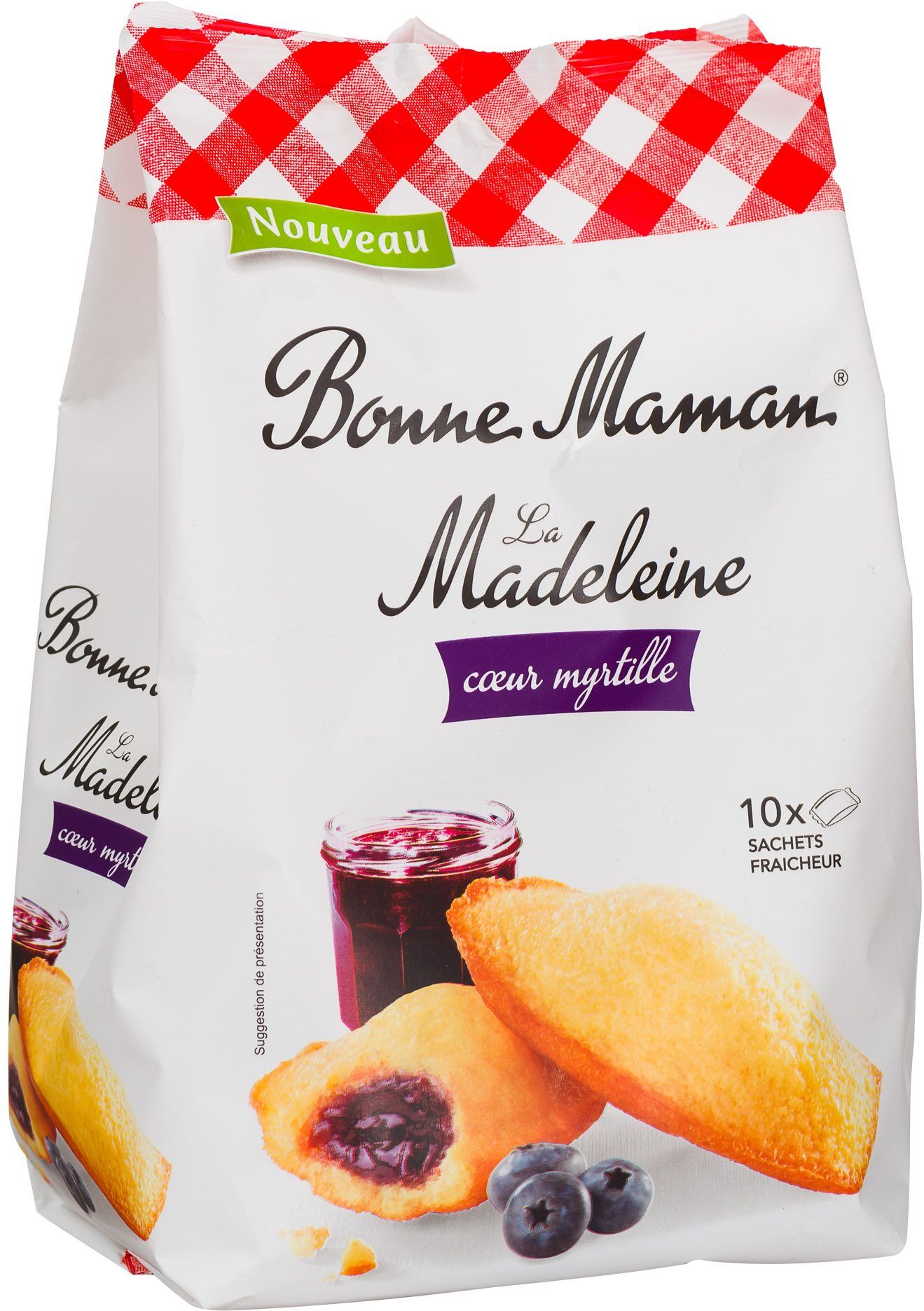 Madeleine cur myrtille Bonne Maman - Sachet 300 g