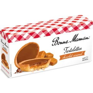 Bonne maman Tartelettes chocolat caramel Bonne Maman - Paquet de 135 g Chêne clair