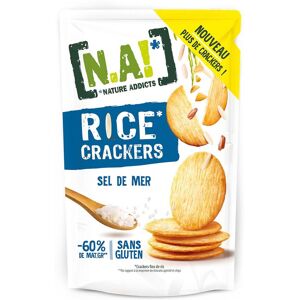 Na! Rice crackers sel de mer - Boîte de 70 g Blanc