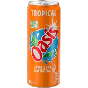 Oasis Tropical 33 cl - 24 canettes