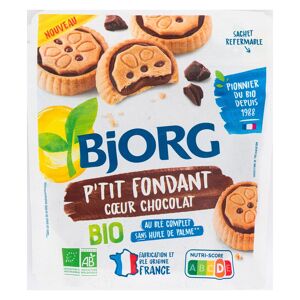 Bjorg Petit fondant cur chocolat bio Bjorg - Sachet de 180 g