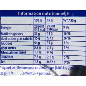 Belin Croustilles goût emmental Belin - Sachet de 138 g