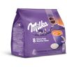 Dosettes de chocolat Senseo Milka - Paquet de 8 Chêne gris