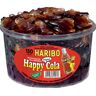 Bonbons HARIBO gélifiés aux fruits HAPPY COLA - Boîte de 150 - Lot de 2