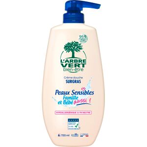 Arbre vert Crème douche nourrissante l'Arbre Vert peaux sensibles - 720 ml