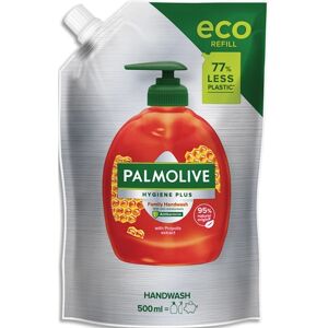 Palmolive Recharge 500ml Savon liquide Hygiène+ Family Doypack extrait propolis.Testé dermatologiquement. - Lot de 3