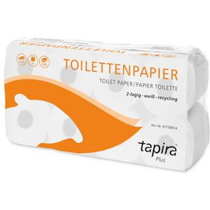 Papier toilette Plus, 2 couches, blanc - Lot de 4