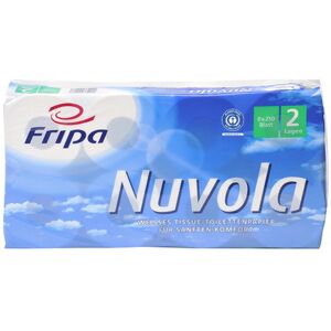 Fripa Papier toilette Nuvola, 2 couches, extra blanc - Lot de 4