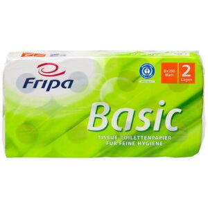 Fripa Papier toilette Basic, 3 couches, blanc - Lot de 3