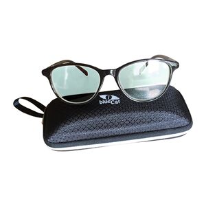 Blue cat Lunettes femme anti lumière bleue, monture noire