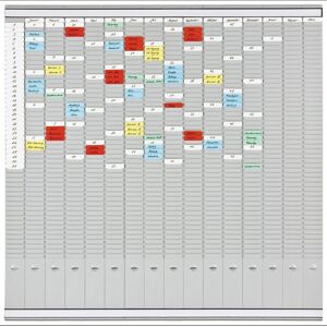 Franken Planning à fiches T indice 2 multi-usages 16 colonnes Franken 10