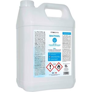 Prodifa Gel hydroalcoolique désinfectant Bactigel - Bidon de 5 litres