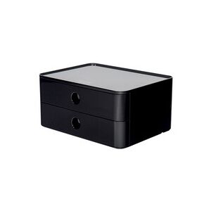 Han Module de rangement SMART-BOX 'ALLISON', jet black Gris / bleu