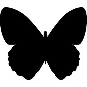 Securit Ardoise murale SILHOUETTE 'Papillon'