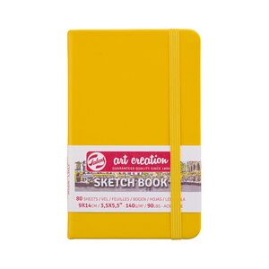 ART ROYAL TALENS Art Creation Carnet de croquis,120x120 mm,jaune - Lot de 5 Rose