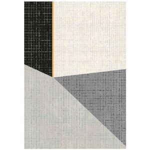 Paperflow Tapis Canvas en polypropylène multicolore, tissage velours, L160 x H0,75 x P230 cm