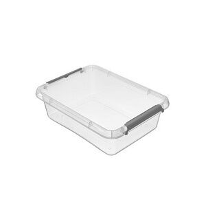 Keeeper Boîte de rangement/Clipbox Lara, 4,5 litres - Lot de 4