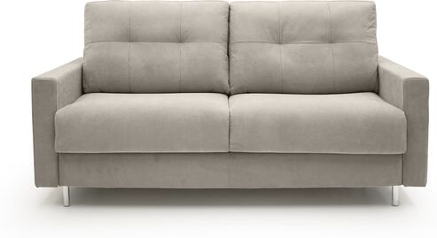 ALTEREGO DIVANI Canapé lit Rocky canapé convertible 3 places taupe 140 cm