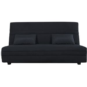 UB DESIGN Canapé lit Wanda CC 130 ressorts couette noir