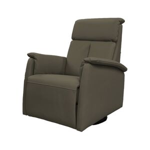 SPAZIO RELAX Fauteuil relaxation cuir William fauteuil manuel cuir Tortora 328