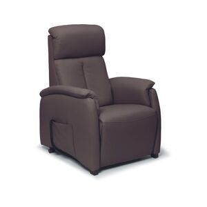 SPAZIO RELAX Fauteuil Relaxation Asia 83 cm 2 moteurs cuir bull gris