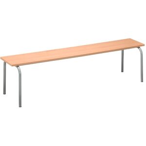 Banc scolaire L 160 cm - Taille 4 Aluminium