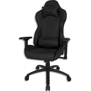 Fauteuil gamer Z300 noir, dossier basculant 180°,assise 39x52cm, dossier 55x86cm, Poids max 150kg