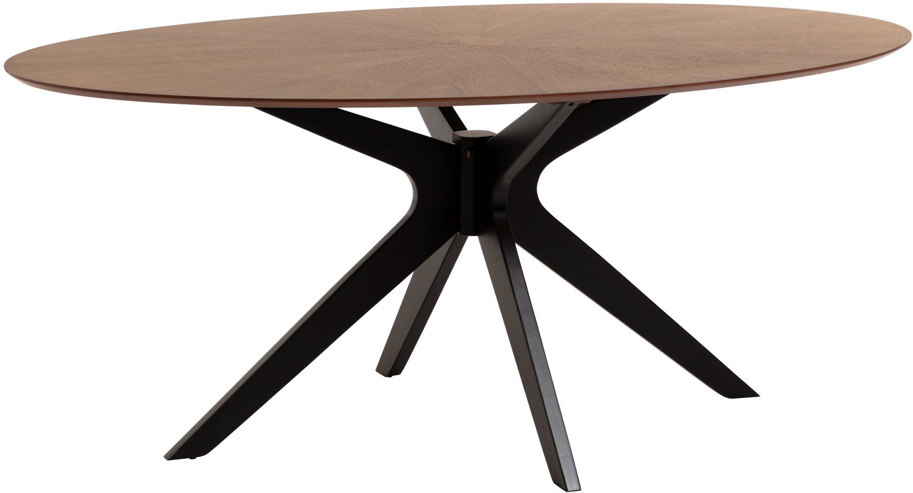 Kave home Table Naanim ovale L 180 x P 110 cm noyer