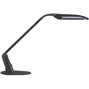 Unilux Lampe de bureau led Unilux duo noir prise europe