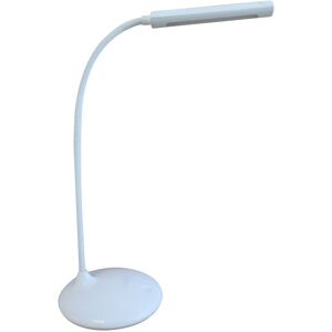 Unilux Lampe de bureau led Unilux nelly blanc prise europe Bleu