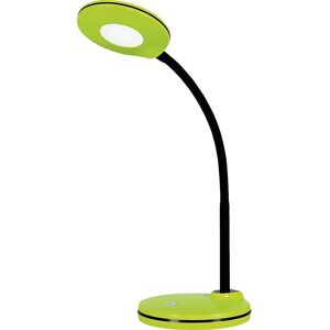 Hansa Lampe LED Splash Kiwi,avec variateur. Dim. Tête D10,5 cm, bras flexible H32 cm, socle D13 cm