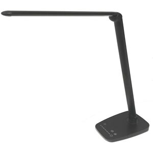 Unilux Lampe de bureau led Unilux ergonomique pliable twistled noire 42 cm Blanc