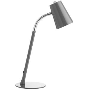 Unilux Lampe de bureau led Unilux flexio2 prise europe gris métal Assorti