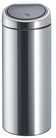 Brabantia Poubelle 30 litres Brabantia Touch Bin ronde inox Brabantia Poubelle 30 litres Brabantia Touch Bin ronde inox