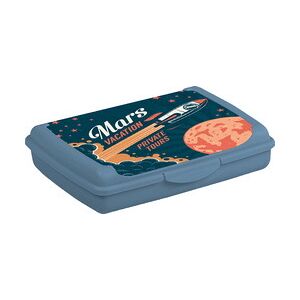 Keeeper Boîte à goûter carla mini 'Space Tour', nordic blue - Lot de 8