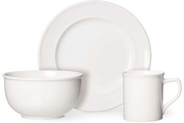 Assiette plate SIMPLE, 280 mm - Lot de 4