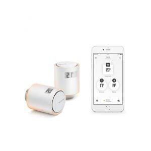 NETATMO Thermostat intelligent NVP01-FR StarterPack-Têtes Thermost chauff collec