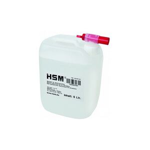 Hsm Huile spéciale pour bloc de coupe, bidon de 5 litres