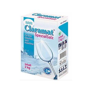 Neutral Claramat Sel régénérant pour lave-vaisselle, gros grains - Lot de 7