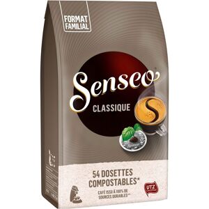 Senseo Dosettes de café Senseo Classique - Paquet de 54 Bleu