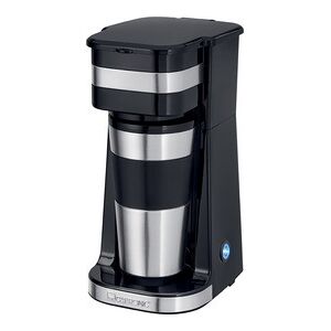 Clatronic Cafetière électrique to go KA 3733, noir/argent Noir