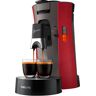 Philips Machine à café à dosette Senseo Viva Intensity plus, rouge 0,9 L