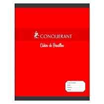 Conquerant Cahier piqué Conquérant Sept 17 x 22 cm brouillon - grands carreaux - 48 pages