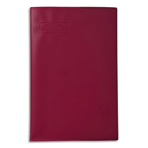 Exacompta Carnet d'entretien pour véhicules de transports de marchandises - Modèle officiel - Format 21x13,5 cm - Couleurs assorties - Lot de 5 Rouge