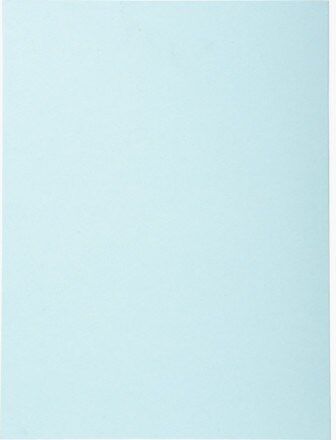 Exacompta Paquet de 50 chemises FOREVER en carte 170g. Coloris bleu - Lot de 2 Cyan