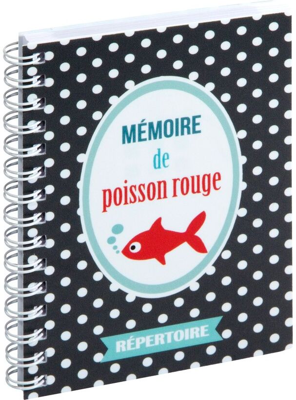 Agendas exacompta Carnet d'adresses Dodo & Cath 9 x13 cm - Couleurs assorties - Lot de 6