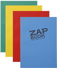 Clairefontaine Carnet d'esquisse ZAP BOOK, A5, 80 g/m2 - Lot de 5