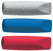 FABER-CASTELL Gommes 'GRIP 2001 ERASER CAP', trié - Lot de 14 Rouge