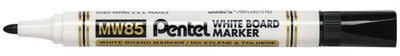 Pentel Marqueur pour tableau blanc MW85, pointe ogive, noir - Lot de 14