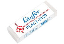 Laufer Gomme en plastique PLAST, transparente - Lot de 30